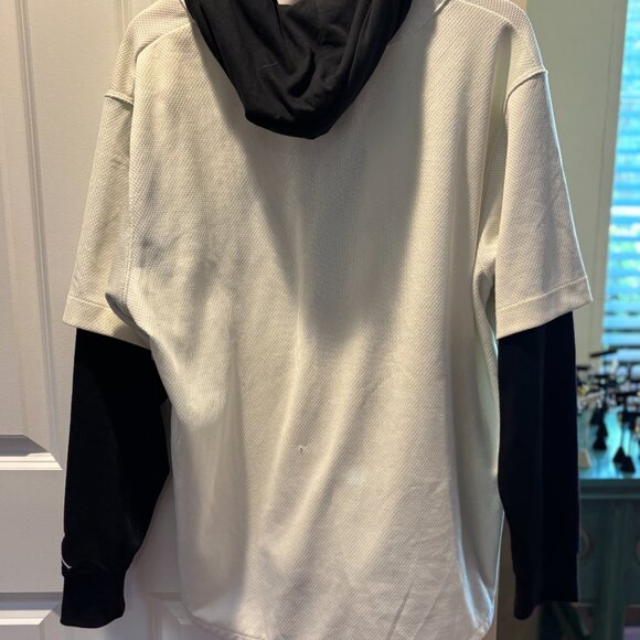 Nike Air Jordan Flight MVP Baseball Hoodie Jersey - Picture 3 of 3